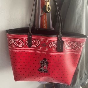 Authentic Disney Mickey Mouse collectors coach purse